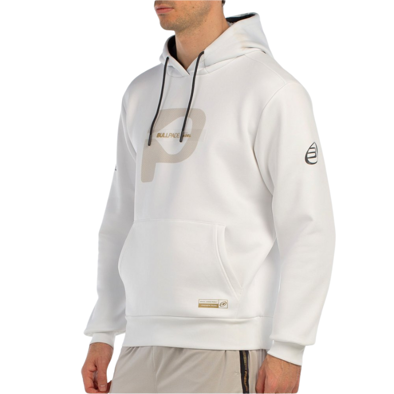 Sweat Bullpadel Brota Blanc - Esprit Padel Shop