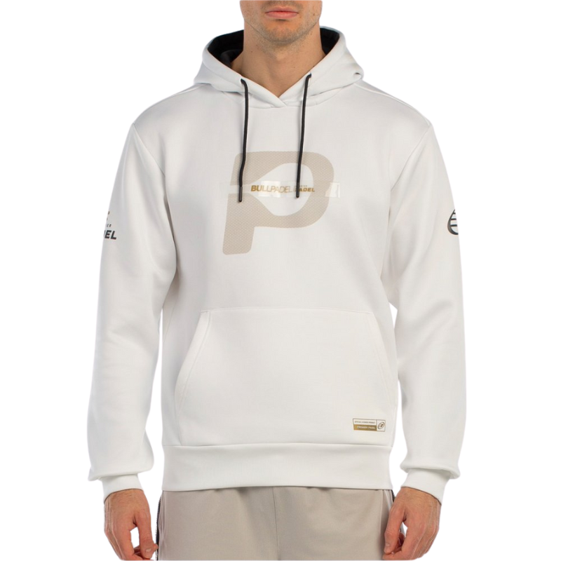 Sweat Bullpadel Brota Blanc - Esprit Padel Shop