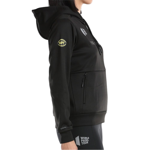 Felpa Bullpadel Leste Donna Nera - Esprit Padel Negozio