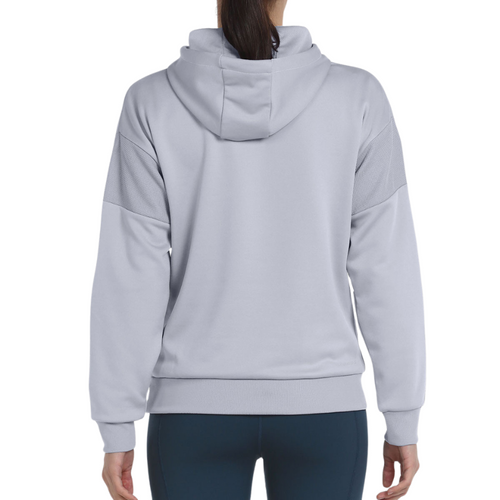 Felpa Bullpadel Naos Grigio Donna Dietro - Esprit Padel Negozio