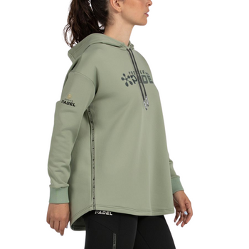Sweat Bullpadel Paitt Vert Femme - Esprit Padel Shop