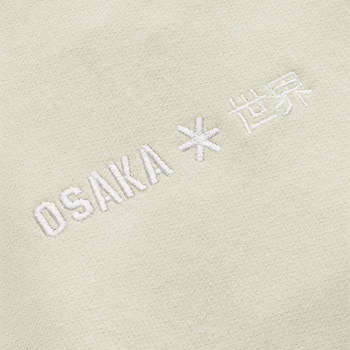 Felpa corta da donna con cappuccio Osaka Cropped Beige - Esprit Padel Negozio