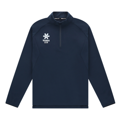 Felpa Osaka Half Zip Blu Marino - Esprit Padel Shop