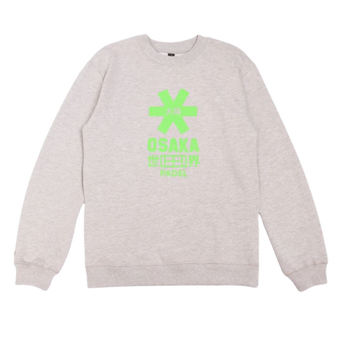 Felpa Osaka Unisex Padel Classic Grigio - Esprit Padel Shop