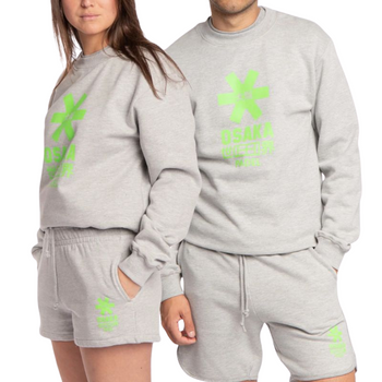 Felpa Osaka Unisex Padel Classic Grigio - Esprit Padel Shop