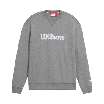 Felpa Wilson Team Crewneck Script Grigio - Esprit Padel Shop