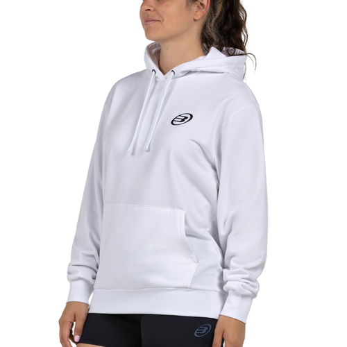 Sweat Bullpadel Boril Blanc Unisexe - Esprit Padel Shop