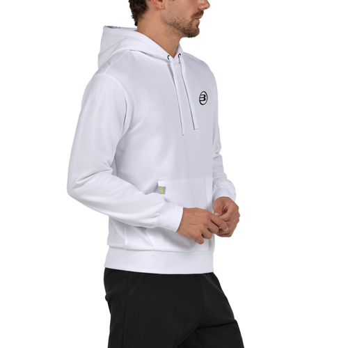 Sweat Bullpadel Boril Blanc Unisexe - Esprit Padel Shop