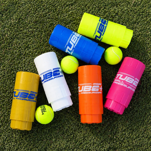 Sistema de pressurização de bolas TuboPlus x3 Gold - Esprit Padel Shop
