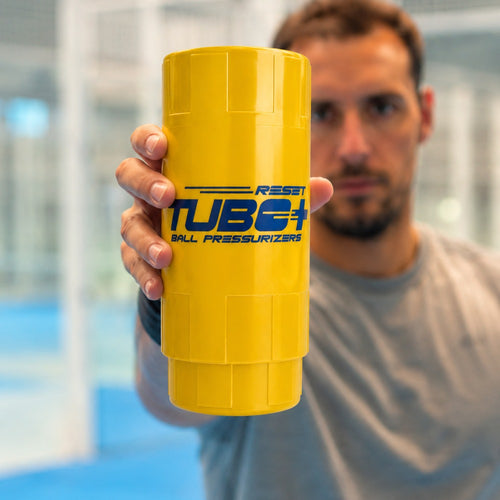 Sistema de pressurização de bolas TuboPlus x3 Gold - Esprit Padel Shop