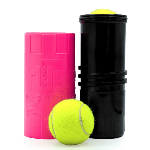 TuboPlus x3 Pink ball pressurisation system - Esprit Padel Shop