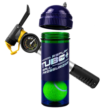 Sistema de pressurização de bolas TuboPlus R3PLAY x3 (com bomba) - Esprit Padel Shop