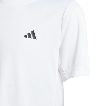 Maglietta Adidas B Club Tee Bianca Junior - Esprit Padel Negozio