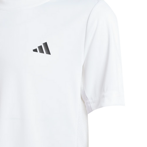 Maglietta Adidas B Club Tee Bianca Junior - Esprit Padel Negozio