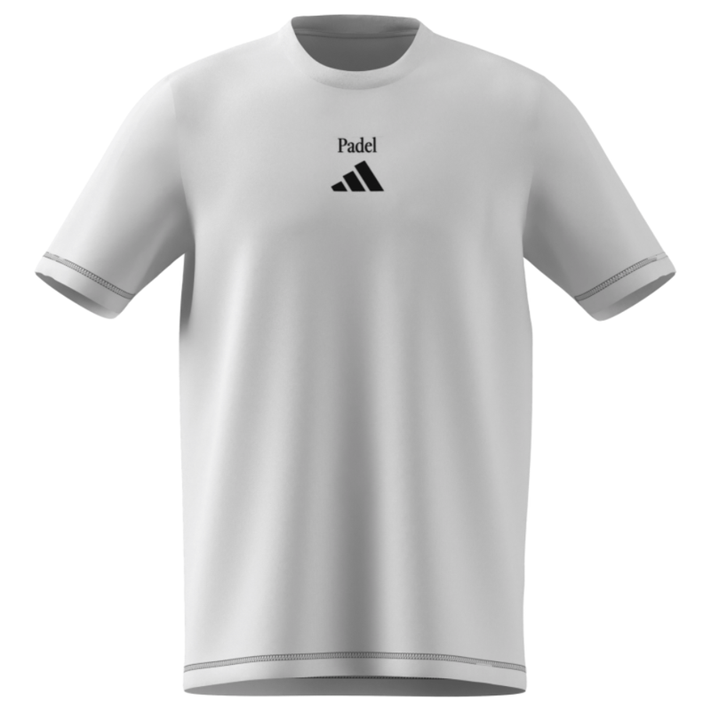T-shirt Adidas Padel Cat Blanc - Esprit Padel Shop