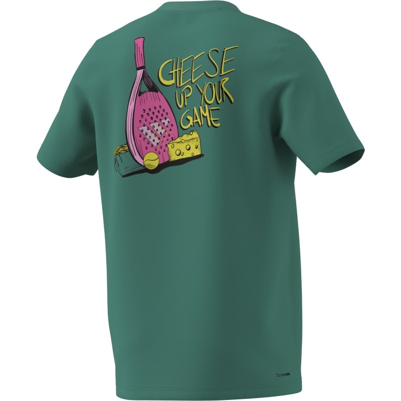 T-shirt Adidas Padel Graphic Vert - Esprit Padel Shop