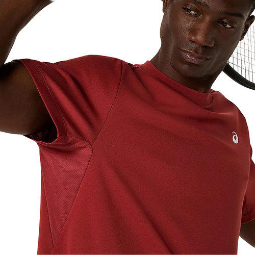 T-shirt Asics Court Rouge - Esprit Padel Shop