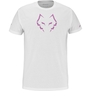 t-shirt Babolat Cotton Tee Lebron Branca 2025 - Esprit Padel Shop