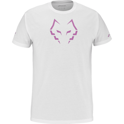 t-shirt Babolat Cotton Tee Lebron Branca 2025 - Esprit Padel Shop