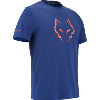 Maglia Babolat Cotton Tee Lebron Blu 2026 - Esprit Padel Shop