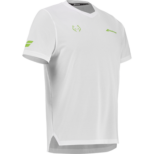 Maglia Babolat Crew Neck Tee Lebron Bianco 2026 - Esprit Padel Shop