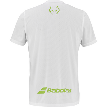 Maglia Babolat Crew Neck Tee Lebron Bianco 2026 - Esprit Padel Shop