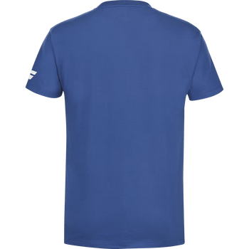 T-shirt Babolat Exercice Tee Bleu 2024 Dos - Esprit Padel Shop