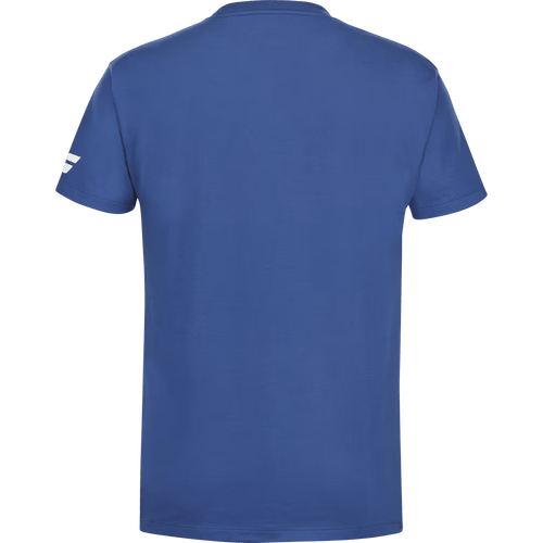 T-shirt Babolat Exercice Tee Bleu 2024 Dos - Esprit Padel Shop
