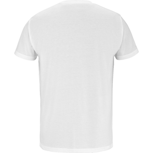 T-shirt Babolat Exercise Big Flag Blanc 2025 - Esprit Padel Shop