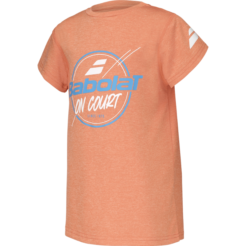 T-shirt Babolat Exercise Graphic Tee Orange Junior Boy 2025 - Esprit Padel Shop
