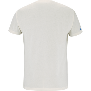 T-shirt Babolat Exercise Message Tee Blanc 2025 - Esprit Padel Shop