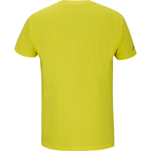 T-shirt Babolat Exercise Message Tee Geel 2025 - Esprit Padel Shop