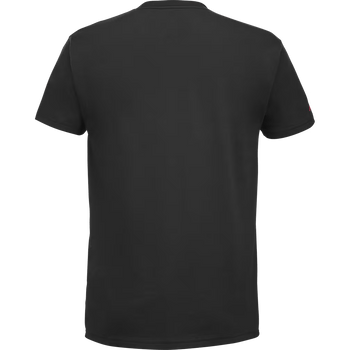 T-shirt Babolat Padel Cotton Tee Noir 2024 Dos - Esprit Padel Shop