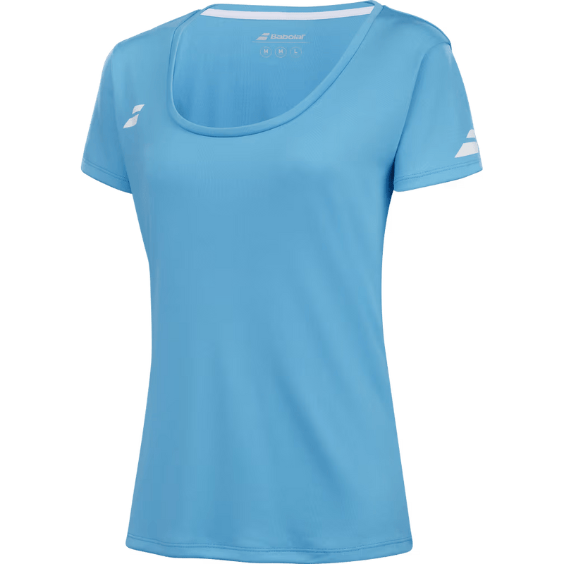 T-shirt Babolat Play Cap Sleeve Top Bleu Femme 2024 3q - Esprit Padel Shop