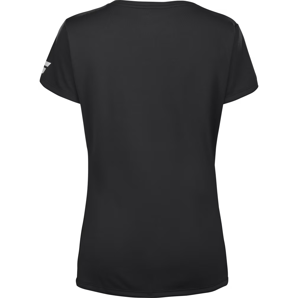 T shirt Babolat Play Cap Sleeve Top Noir Femme 2024