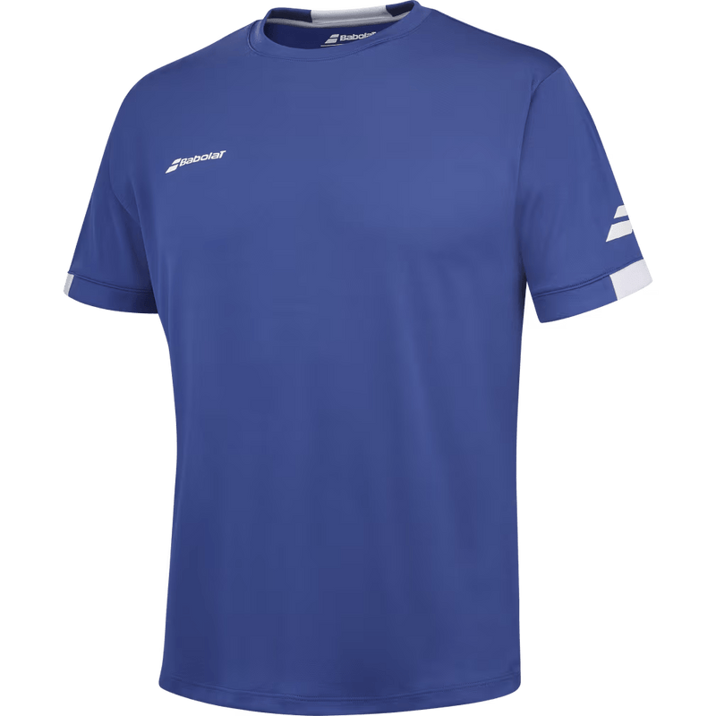 T-shirt Babolat Play Crew Neck Tee Boy Bleu Marine Junior 2024 3q - Esprit Padel Shop