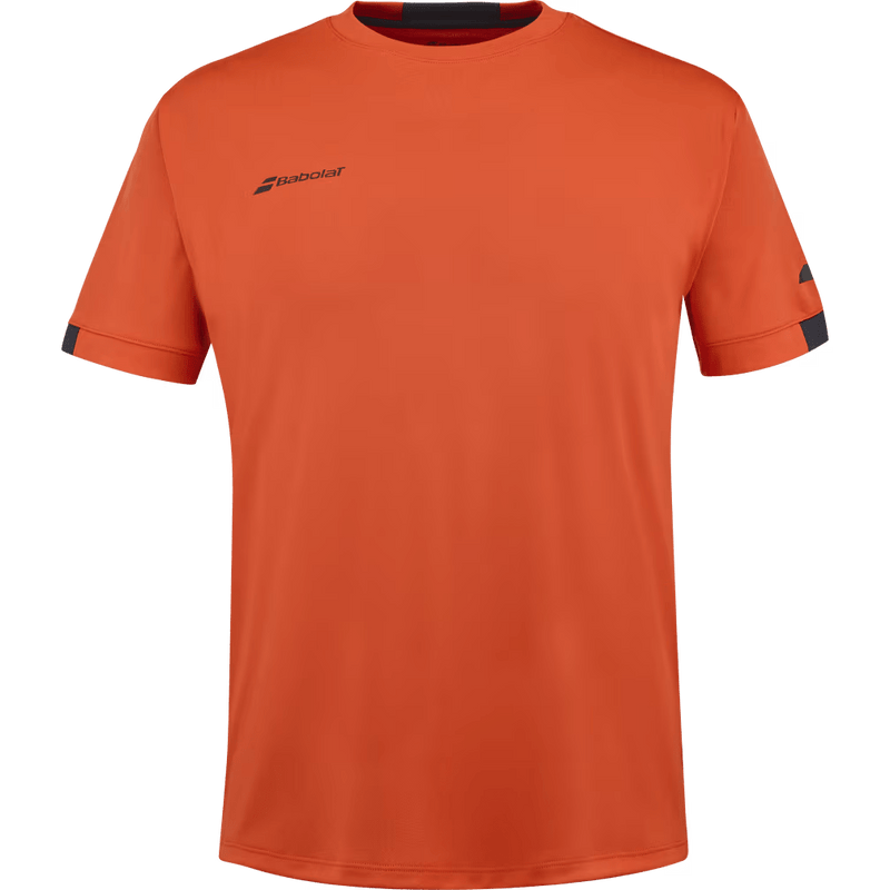 T-shirt Babolat Play Crew Neck Tee Boy Rouge Junior 2024 Face - Esprit Padel Shop