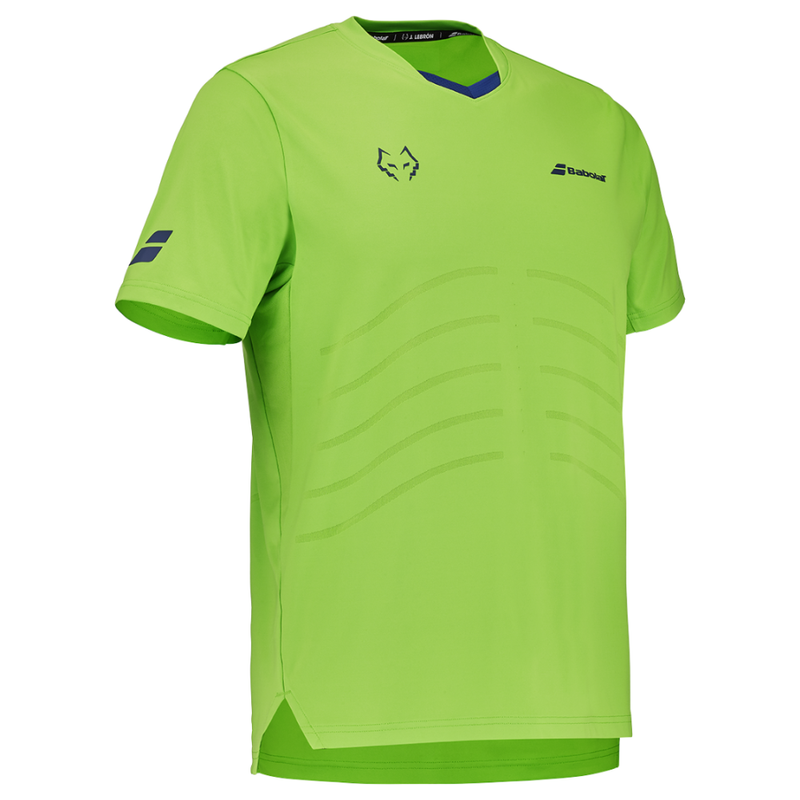T-shirt Babolat Replica Crew Neck Tee Lebron Vert - Esprit Padel Shop
