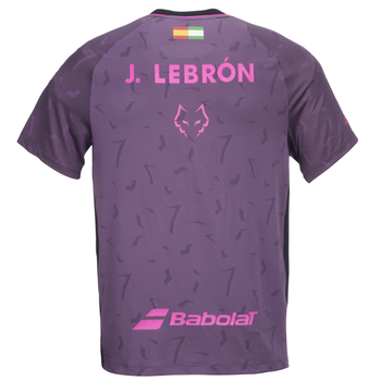 T-shirt Babolat Replica Lebron Violet - Esprit Padel Shop