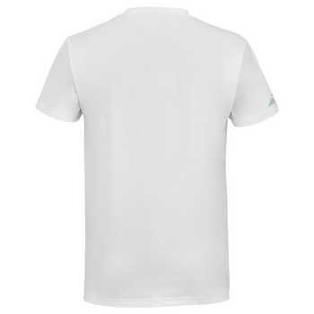 T-shirt Babolat Padel Cotton Tee Blanc - Esprit Padel Shop