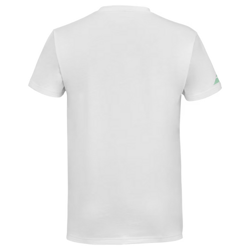 T-shirt Babolat Padel Cotton Tee Blanc - Esprit Padel Shop