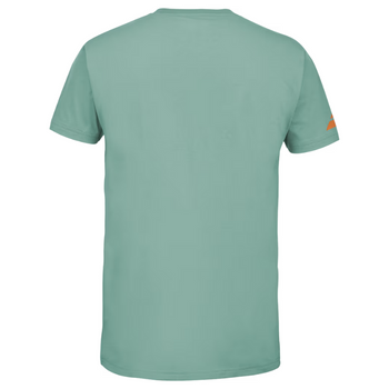 T-shirt Babolat Padel Cotton Tee Vert 2024 - Esprit Padel Shop