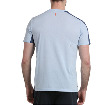 Camiseta Bullpadel Afila azul espalda - Esprit Padel Shop