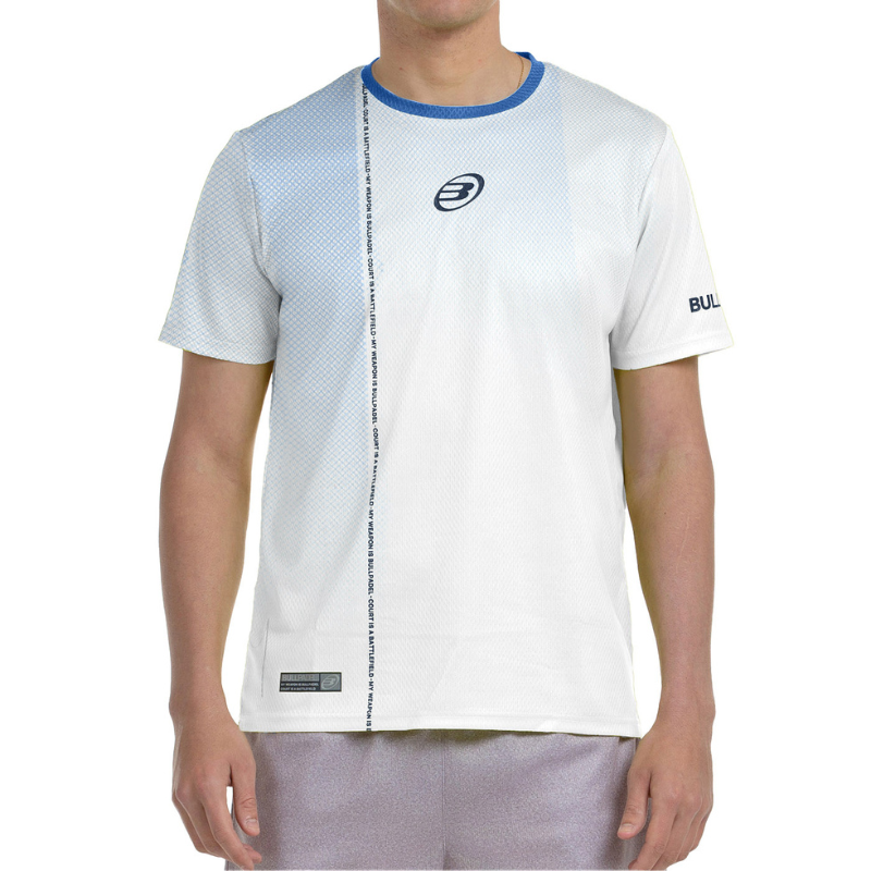 T-shirt Bullpadel Baten Blanc - Esprit Padel Shop