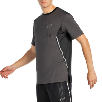 Maglietta nera Bullpadel Becerre - Esprit Padel Negozio