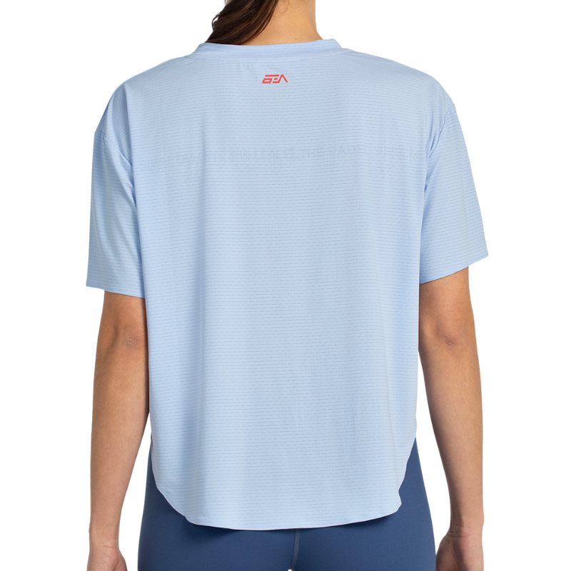 T-shirt Bullpadel Belvis Bleu Femme - Esprit Padel Shop