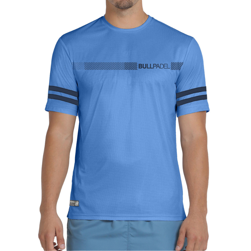 T-shirt Bullpadel Berro Bleu - Esprit Padel Shop