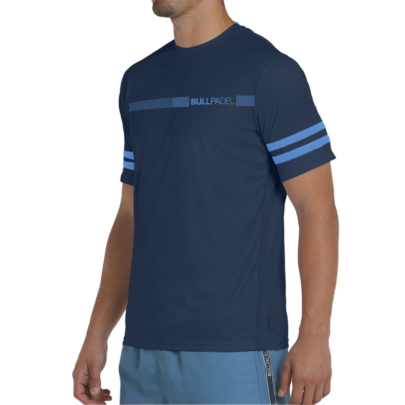 T-shirt Bullpadel Berro Bleu Marine - Esprit Padel Shop