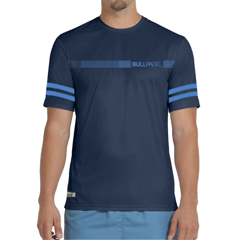 T-shirt Bullpadel Berro Bleu Marine - Esprit Padel Shop