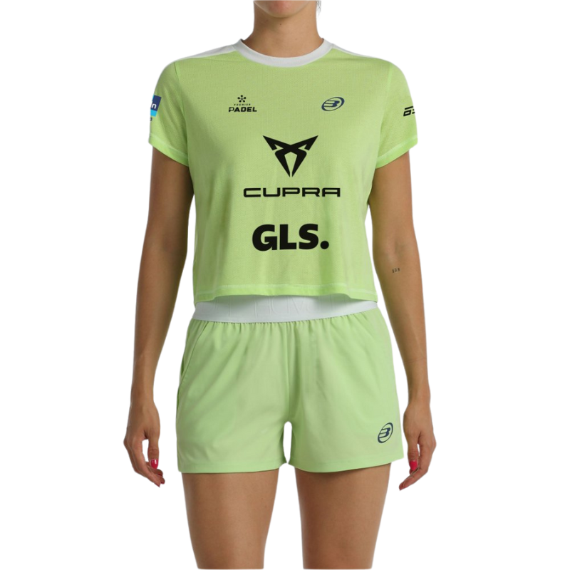 T-shirt Bullpadel Bilma Replica Bea González Vert Femme - Esprit Padel Shop